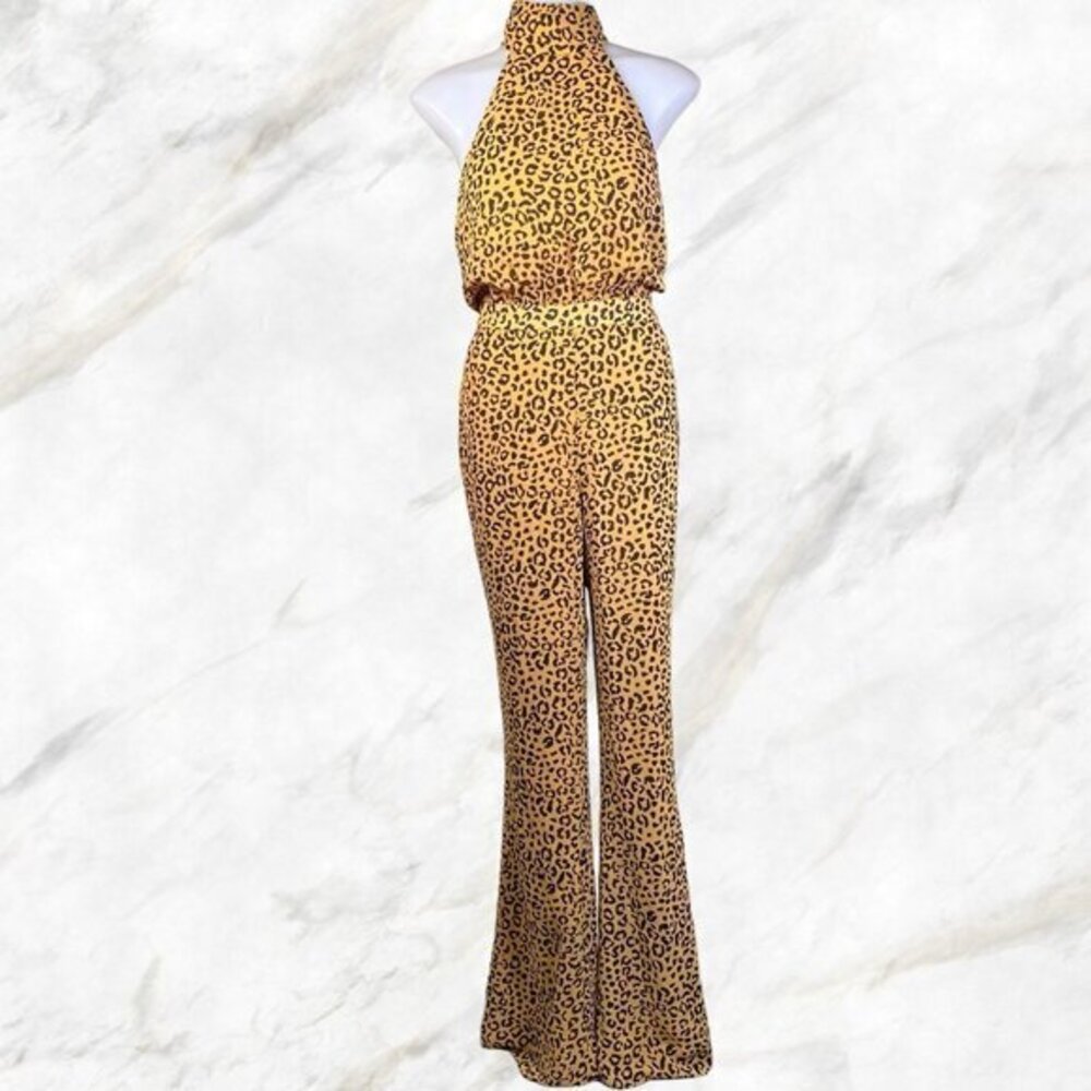 Lovers + Friends Jan Jumpsuit in Chartreuse Multi